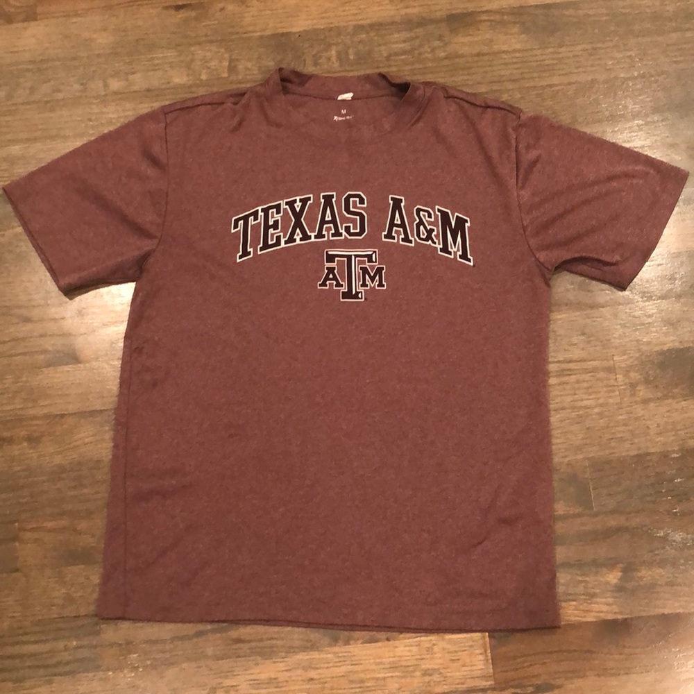 Texas A+M college t-shirt